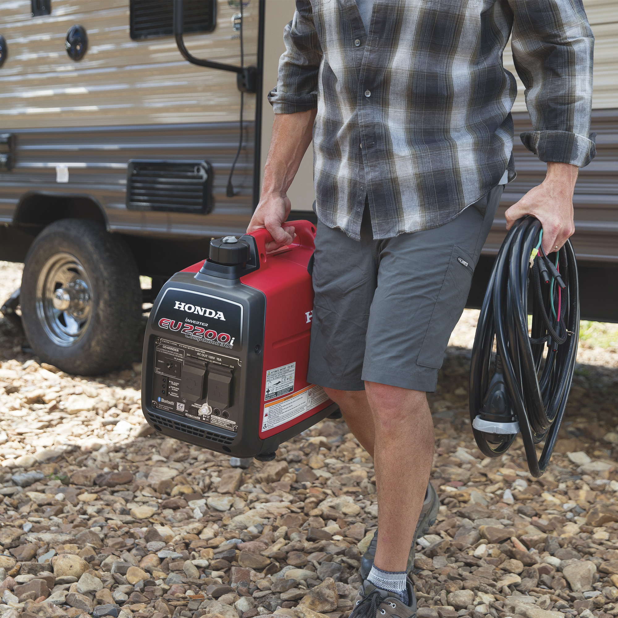 EU22i (2200 watt) Super Quiet Portable Inverter Generator Home Energy Reserve