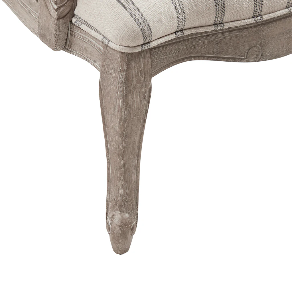 Upholstered Accent Chair with Camel Back and Pillowtop Arms
