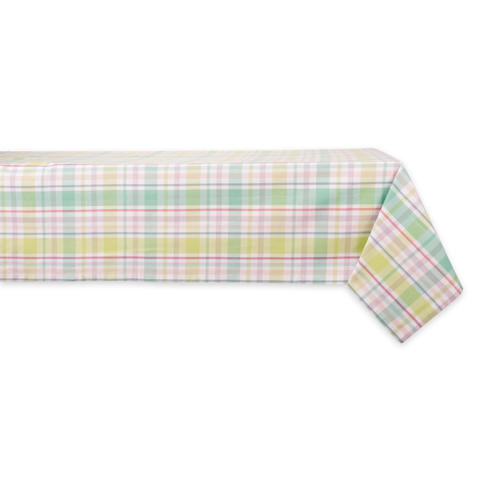 Spring Plaid Tablecloth