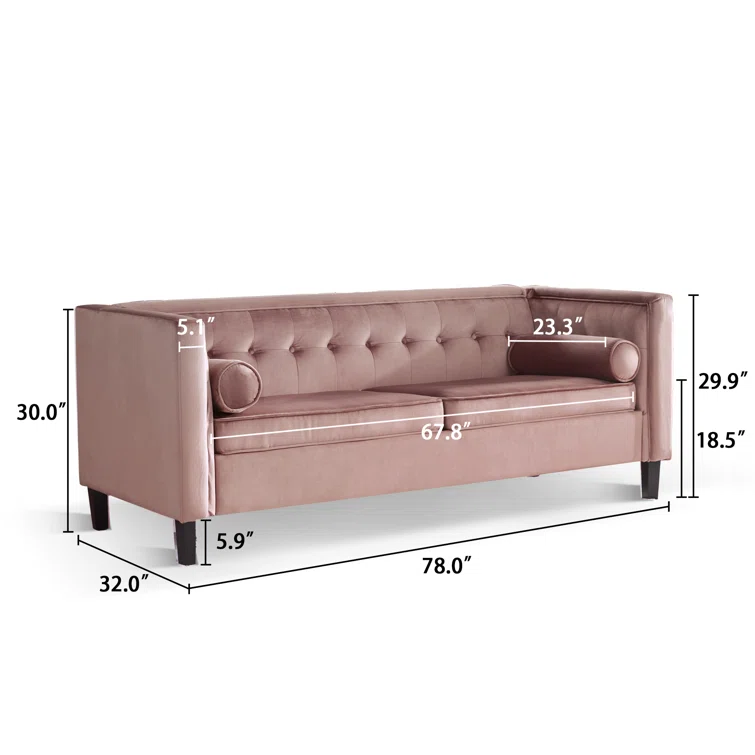 Chelsea 77'' Upholstered Sofa