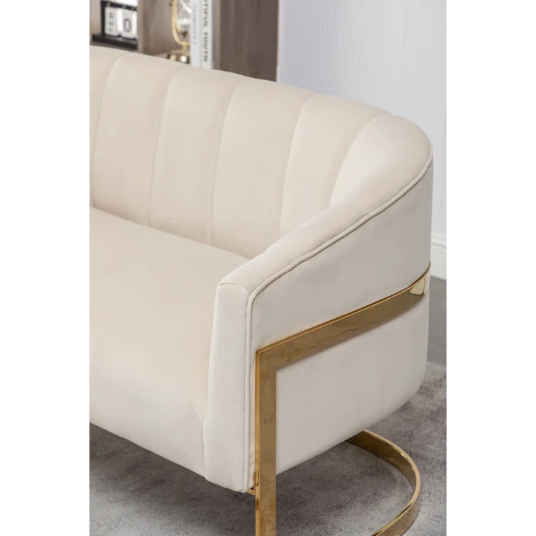 Tellico 50'' Velvet Loveseat