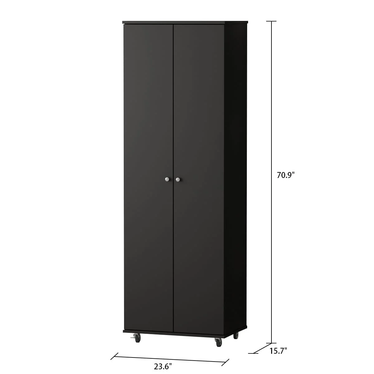 2-Doors 9 Tires Shoes Cabinet With Large Storage Space