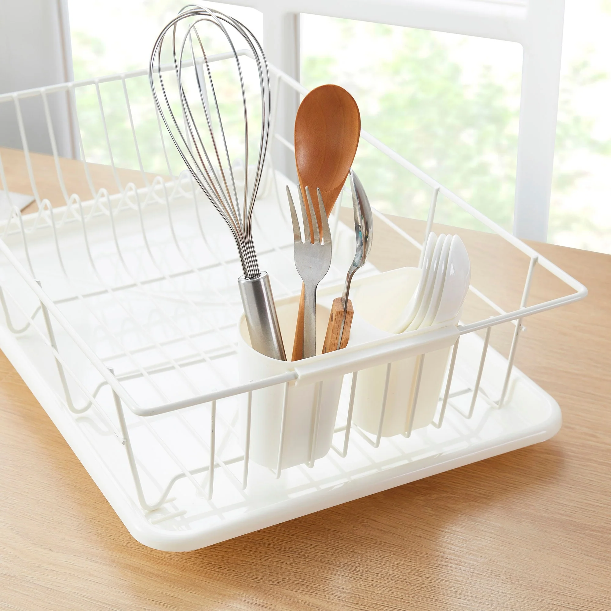 Sweet Home Collection 3-Piece Kitchen Sink Dish Drainer Set
