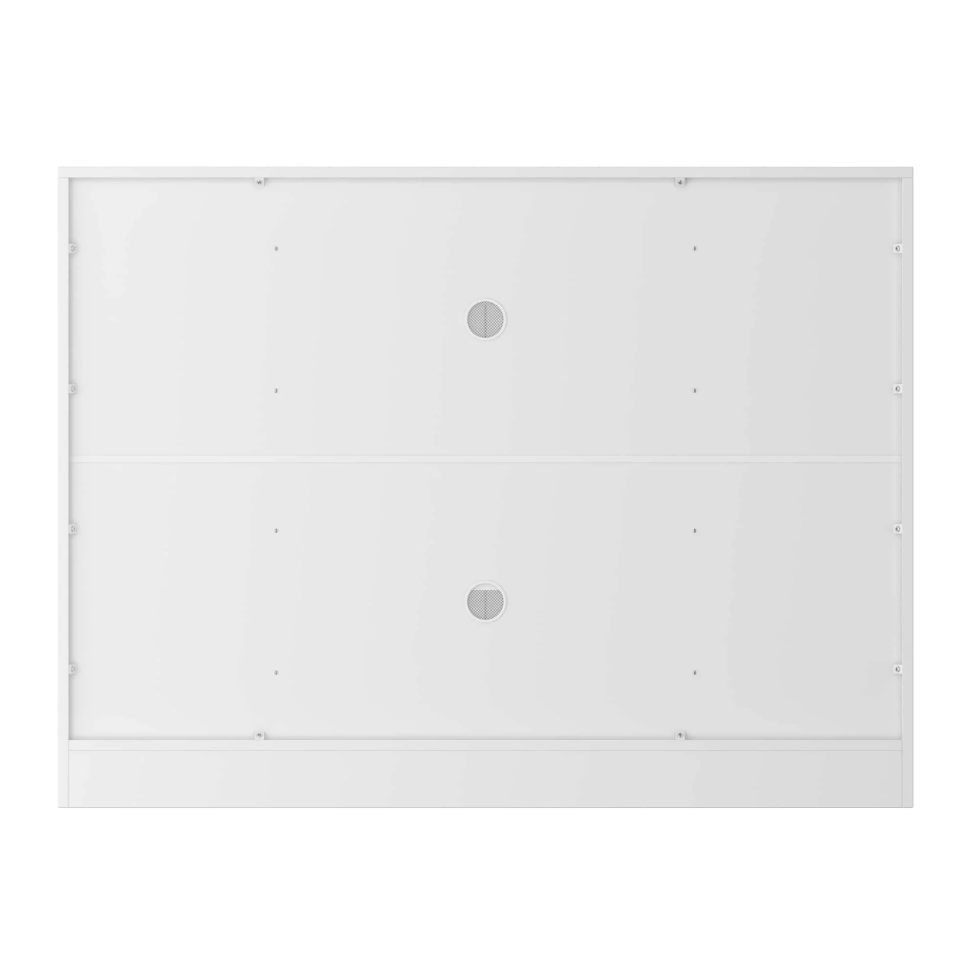 Multi-Functional White Shoe Cabinet with Adjustable Shelves Entryway