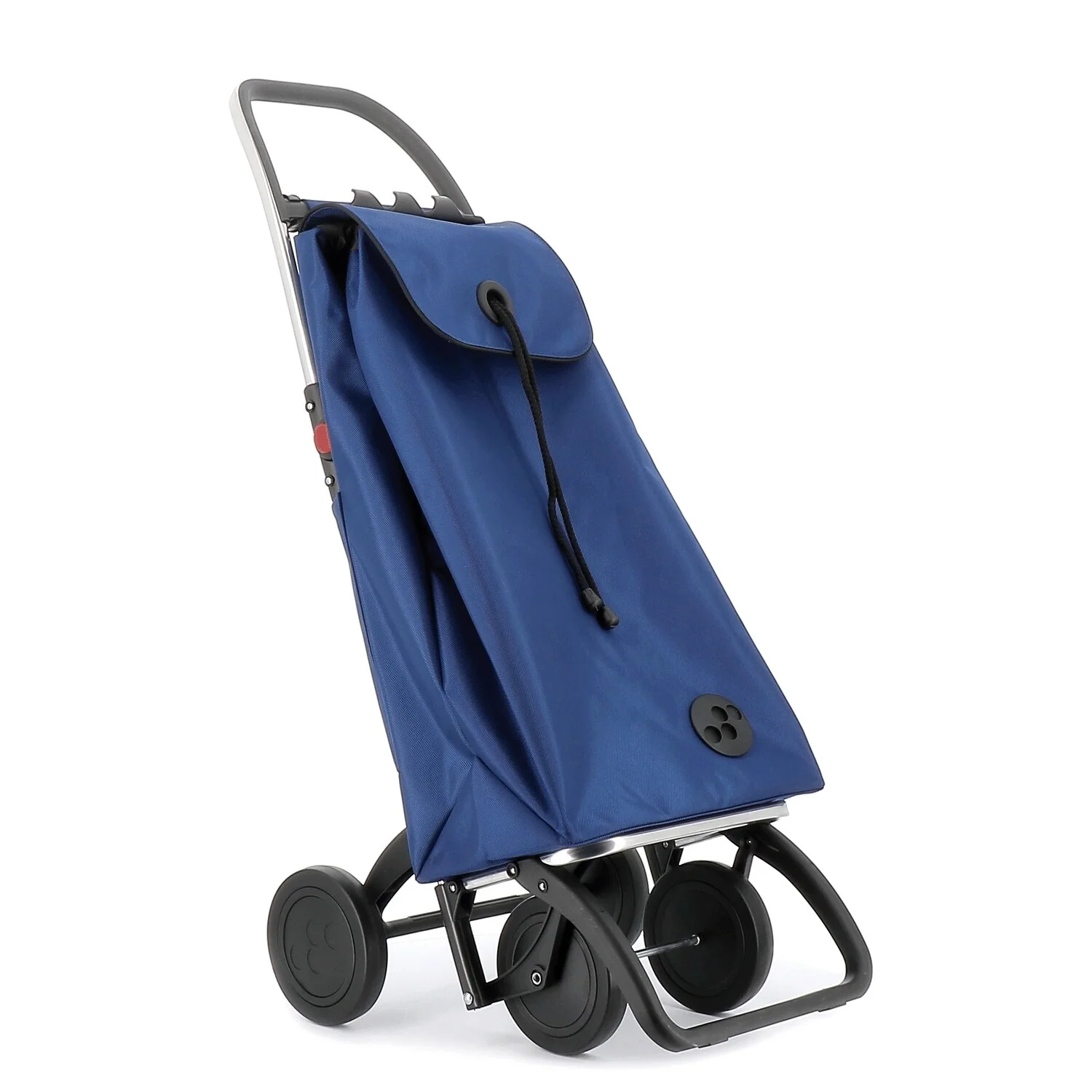 Rolser I-Max MF 4 Wheel Foldable Shopping Trolley - 15.35 in. W x 41.34 in. H x 12.6 in. D