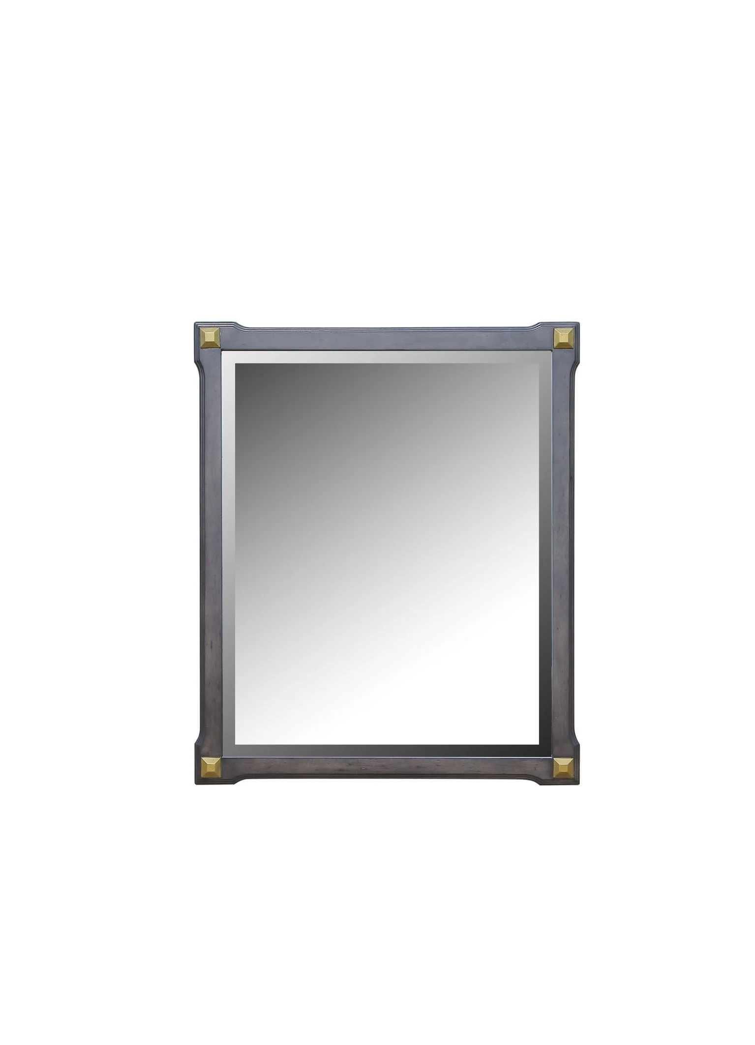 41 Rectangular Wall Mirror with Wood Frame