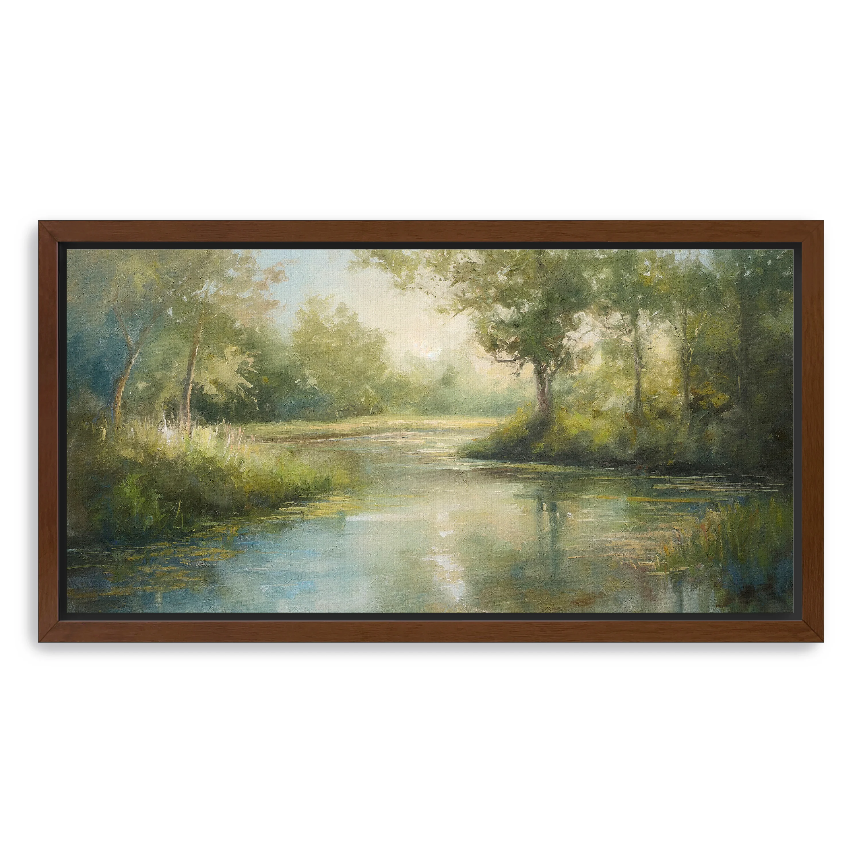 Peaceful Currents Canvas Giclee