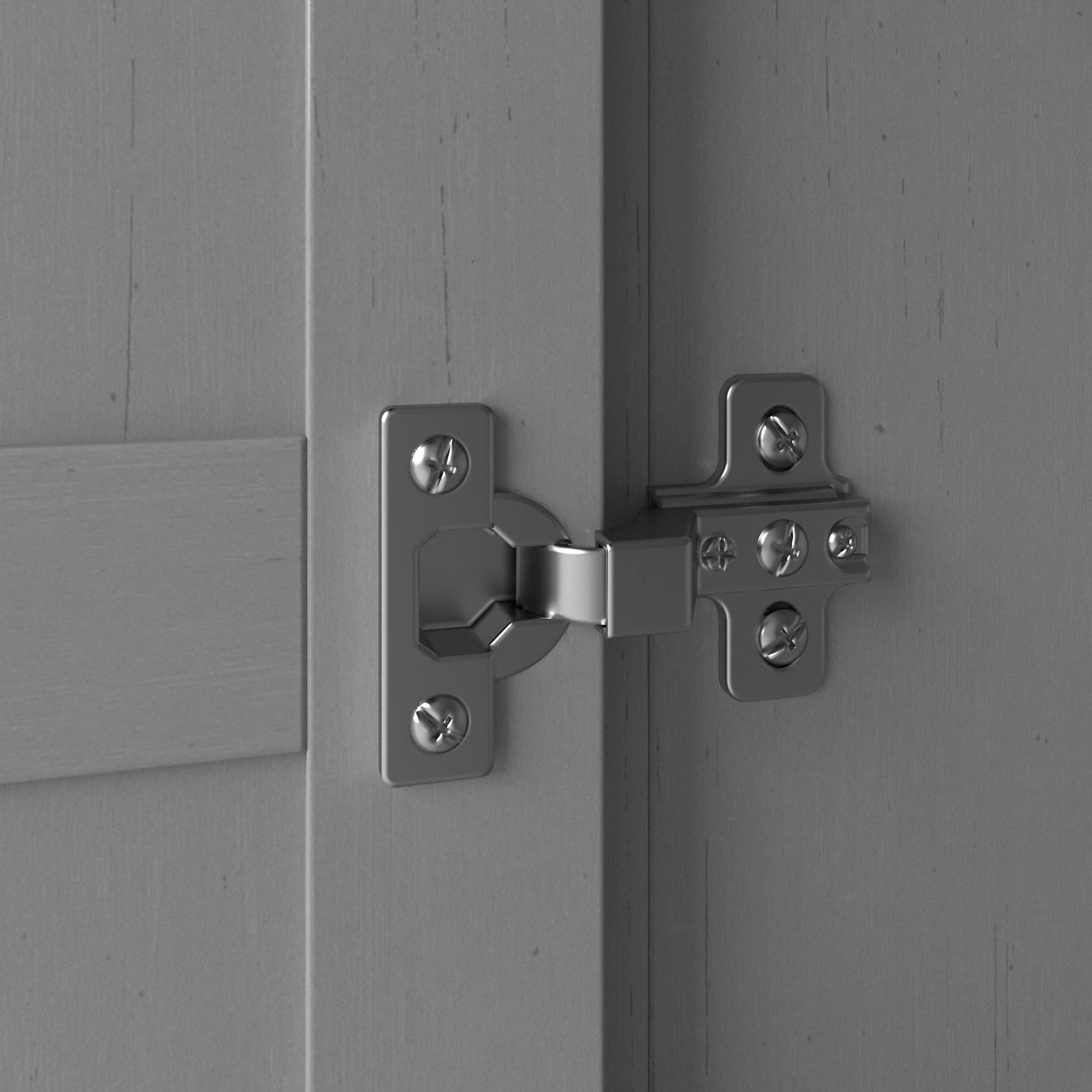 Key West Tall Kitchen Pantry Cabinet with Doors by Bush Furniture
