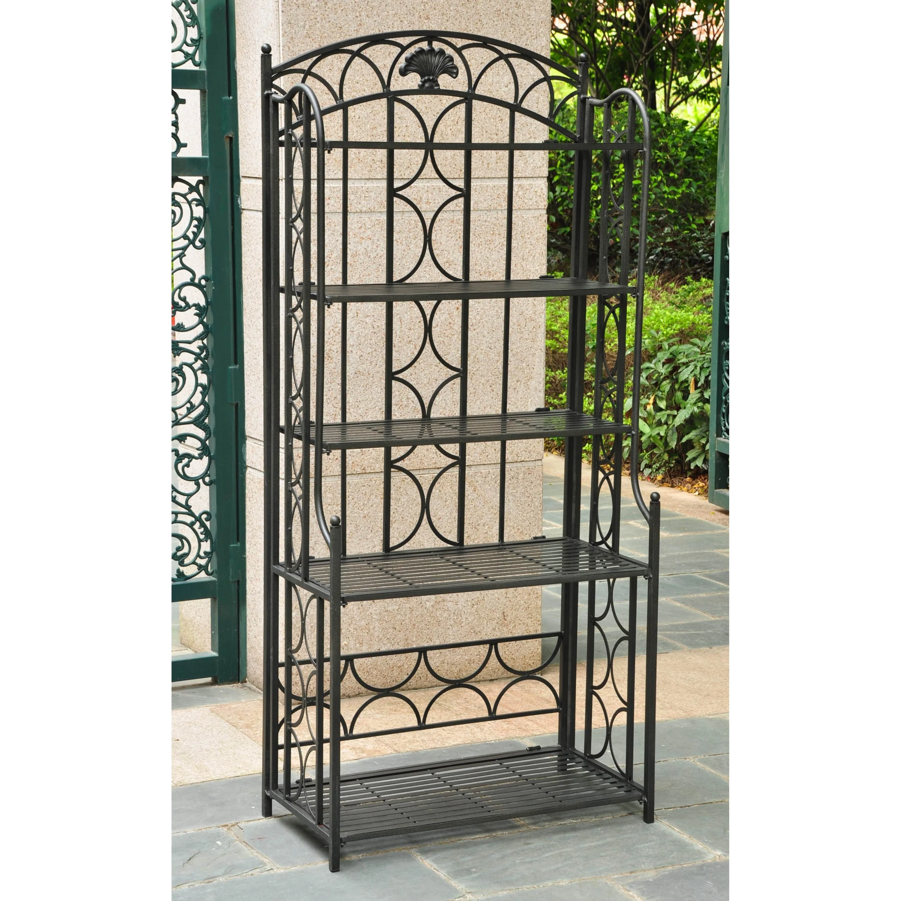 Mandalay 5-Tier Iron Baker's Rack