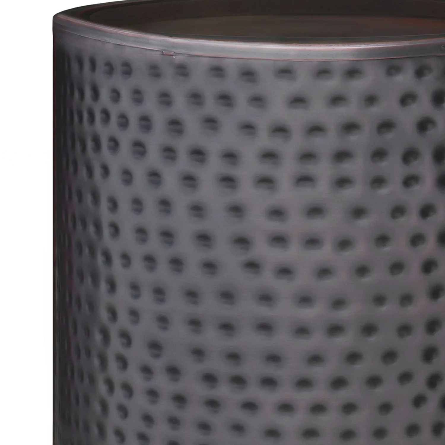 Hyperion Side Table with Round Cylinder Shape
