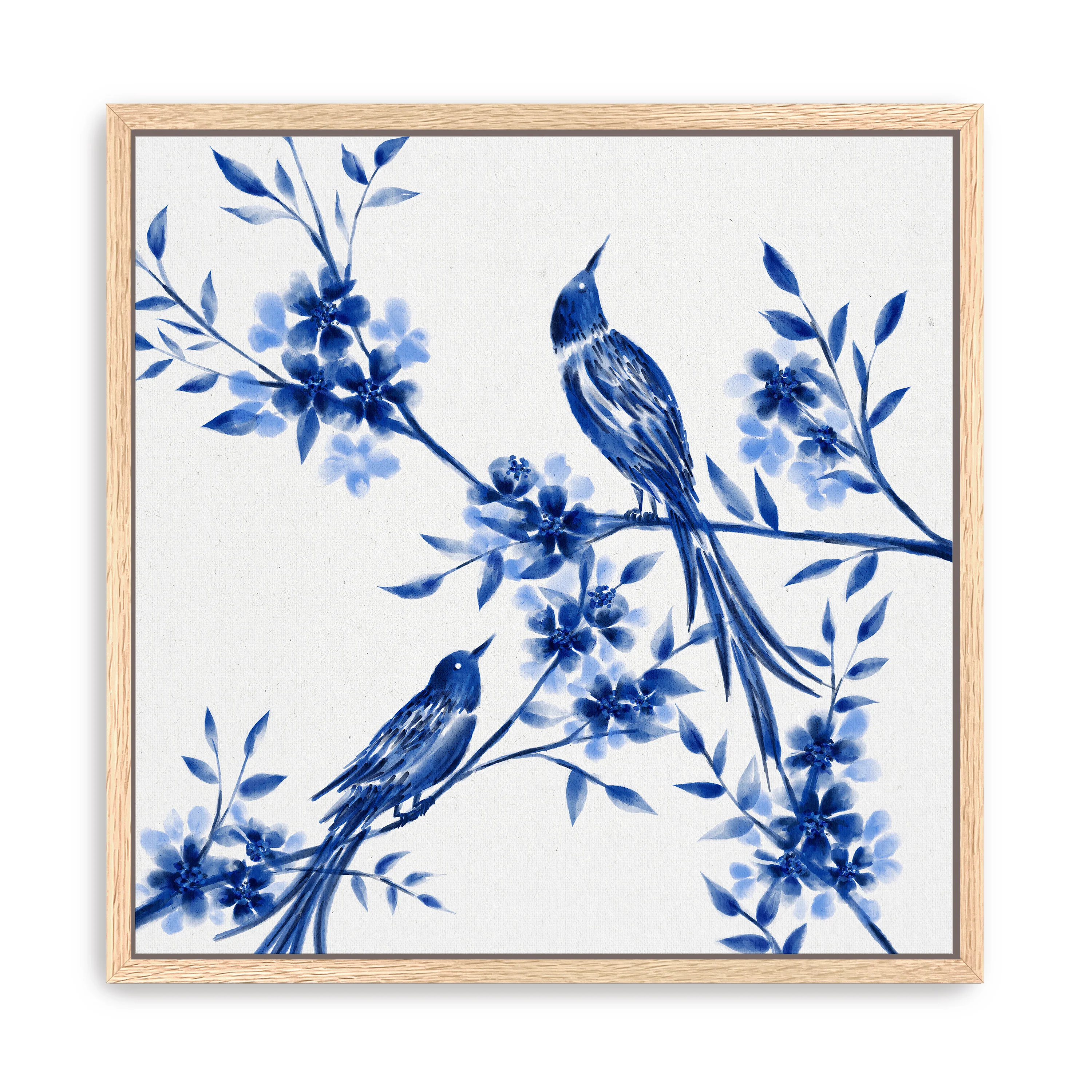 Blue Wings Canvas Giclee