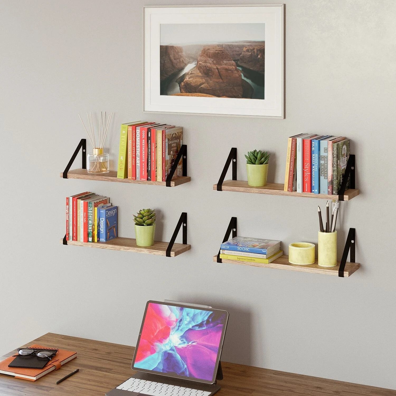 Wallniture Ponza 17inch Long, 4.5