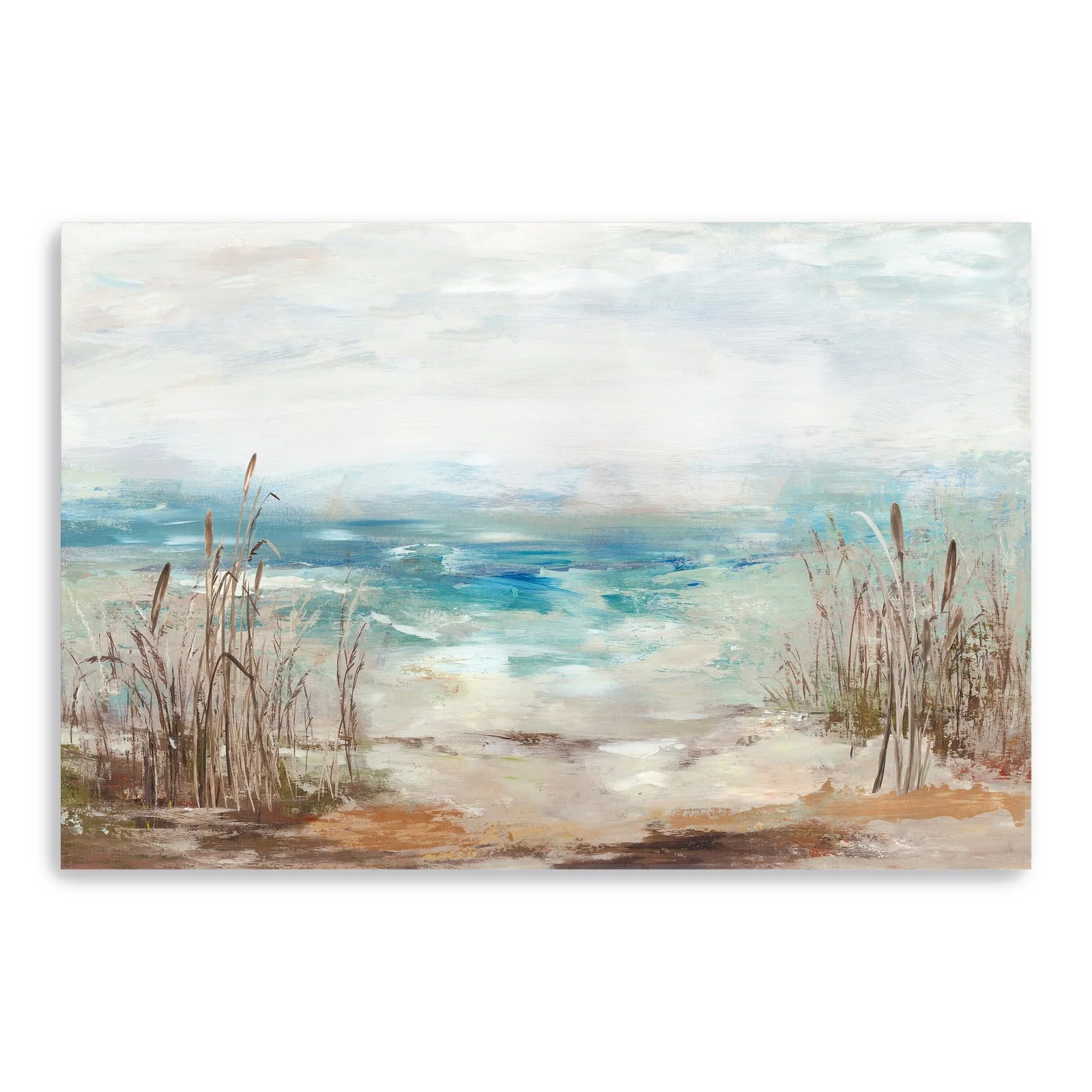 Waves From A Distance Canvas Giclee Wall Art