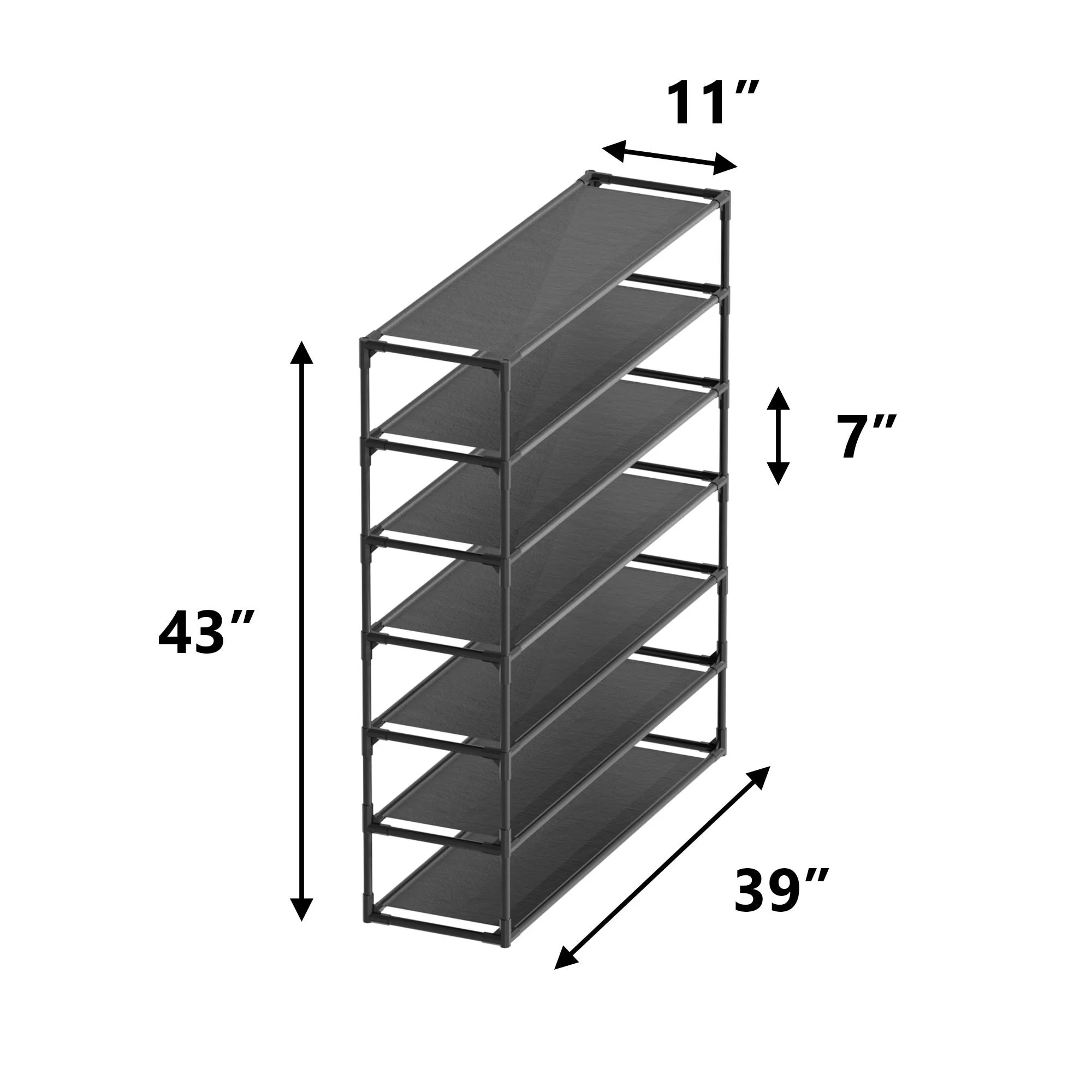 Modern Waterproof Shoe Rack Organizer Tower for Small Spaces