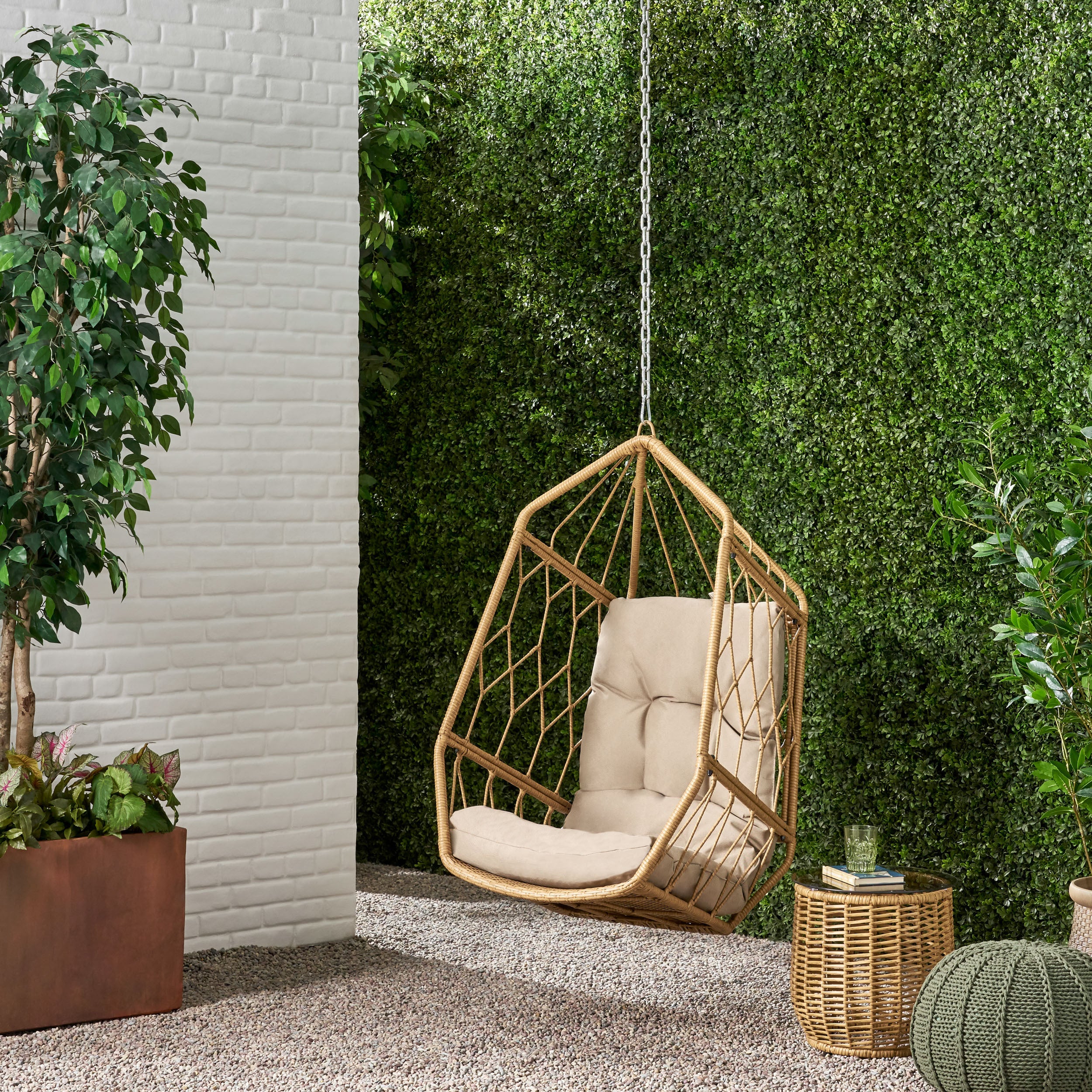 Tamara Outdoor Hanging Chair with Cushion