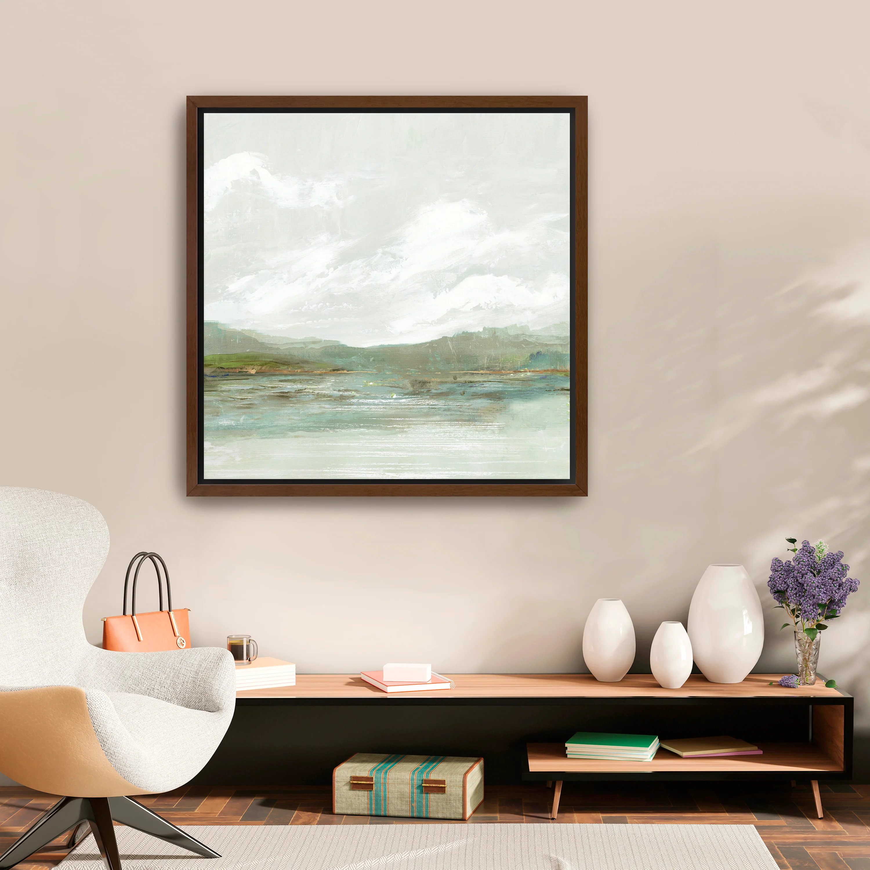 Crystal Shallows Canvas Giclee