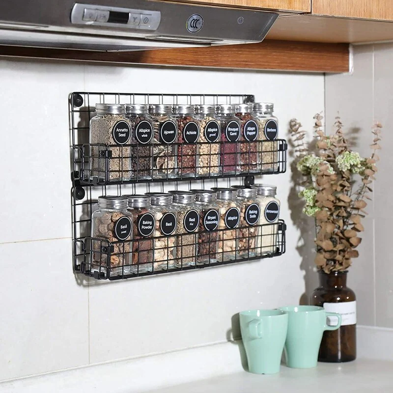 Spice Rack Organizer, 5-Tier Wall Spice Rack - 2.55