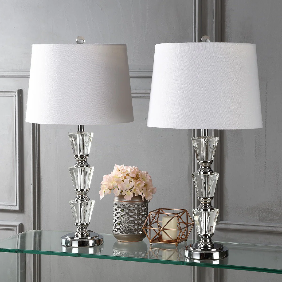 Layla Crystal LED Table Lamp