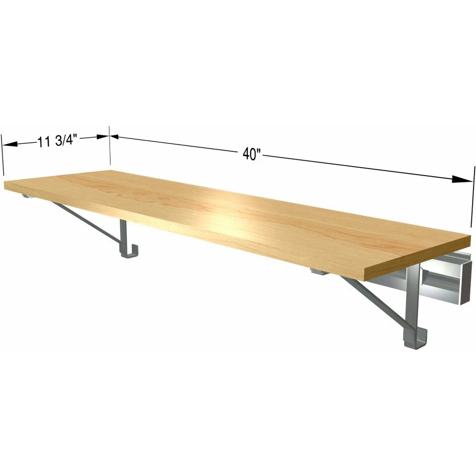 arrange a SPACE RCSS12 Single Wall Mounted Shelf (SHELF ONLY - no hang)