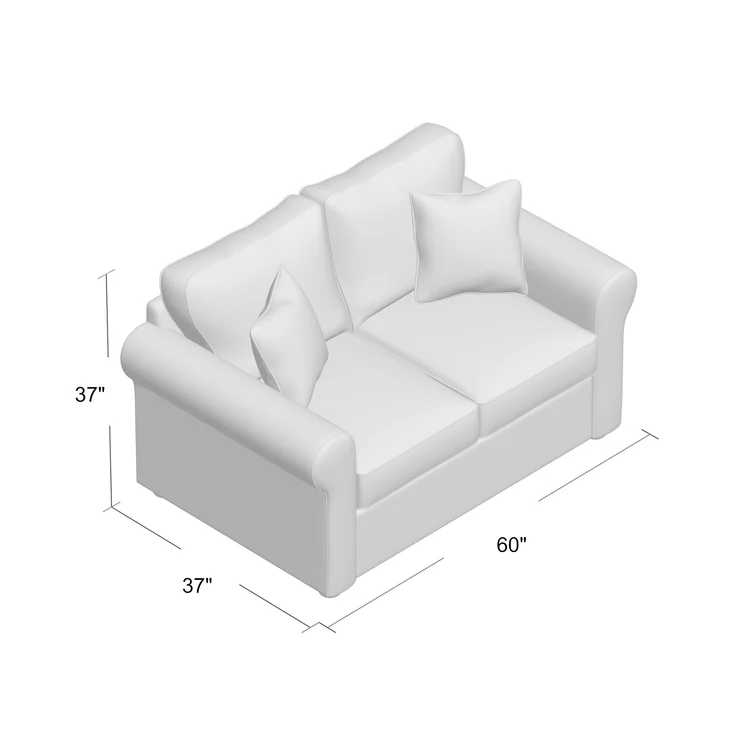 Warrington 60'' Upholstered Loveseat