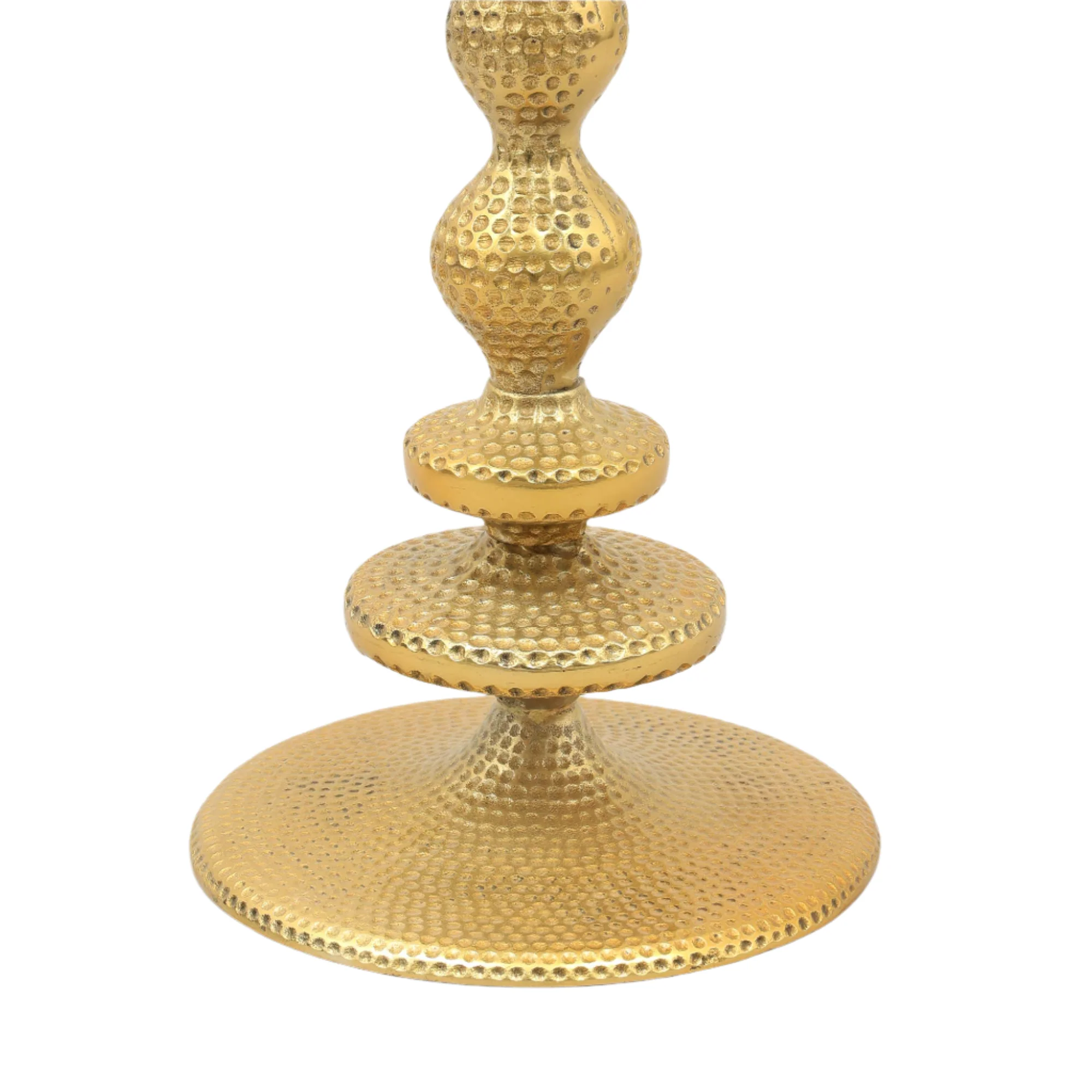 Decorative Aluminium Accent Side Table-16X16X24