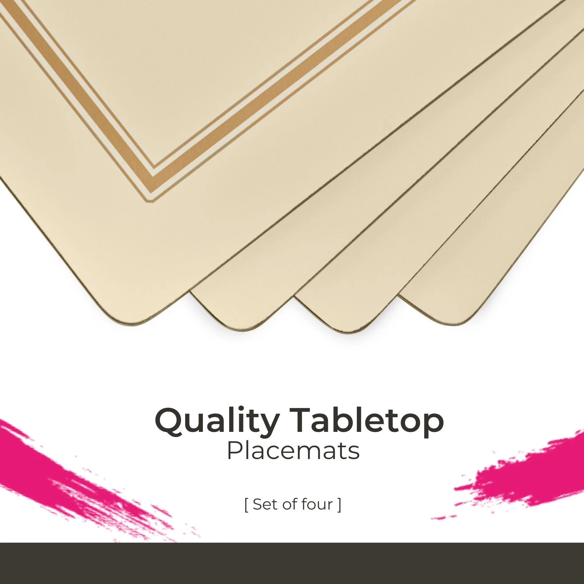 Pimpernel Set of 4 Classic Placemats - 15.7” x 11.7” each