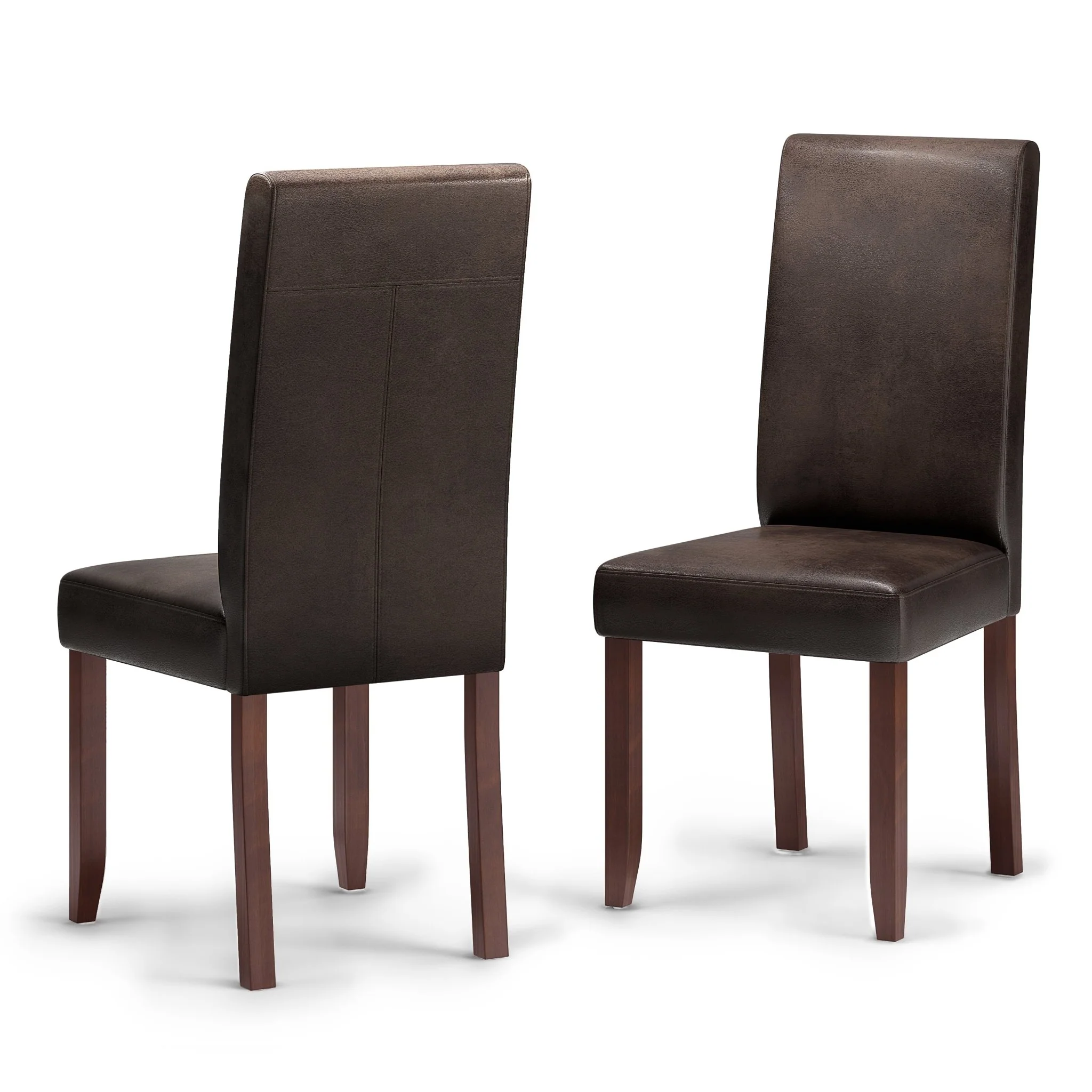 Serendipity Faux Leather Dining Chair, Set of 2