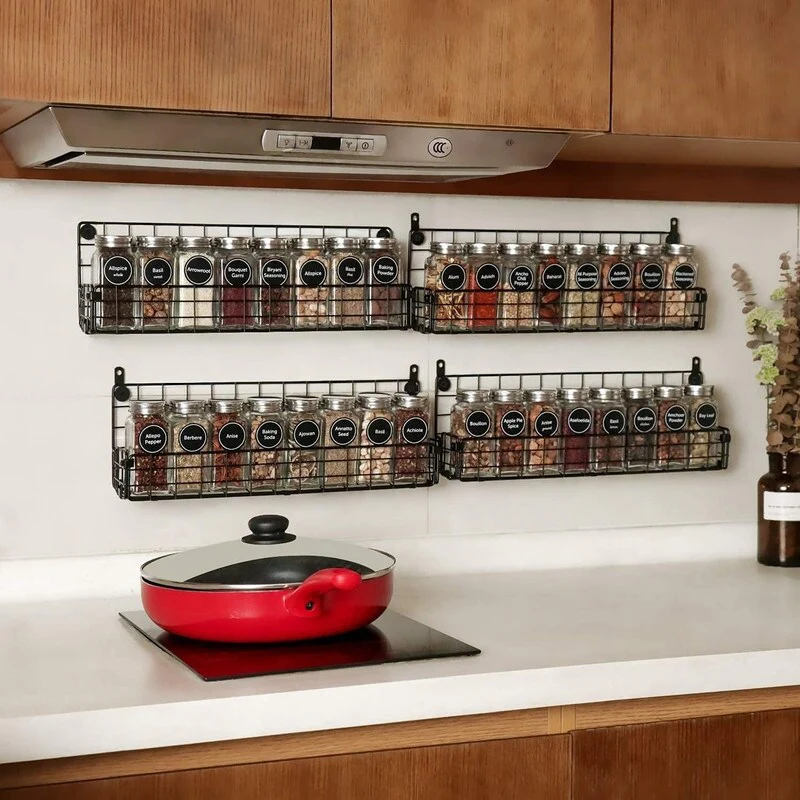 Spice Rack Organizer, 5-Tier Wall Spice Rack - 2.55