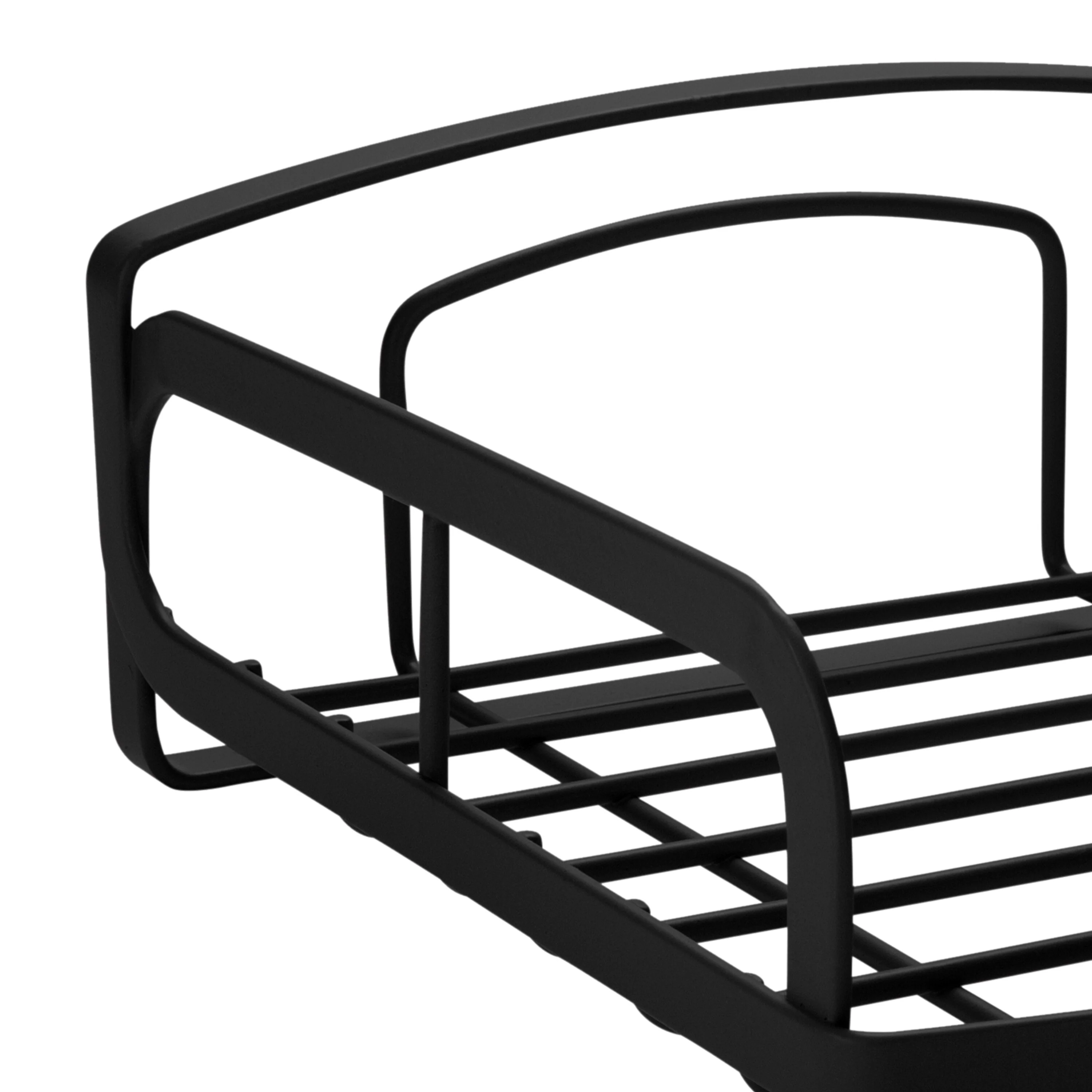 Kitchen Details Industrial Collection Napkin Holder in Matte Black - 7.5