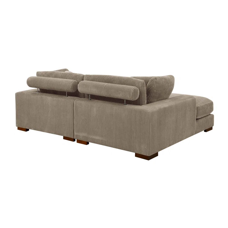 Drinel 90'' Square Arm Sofa