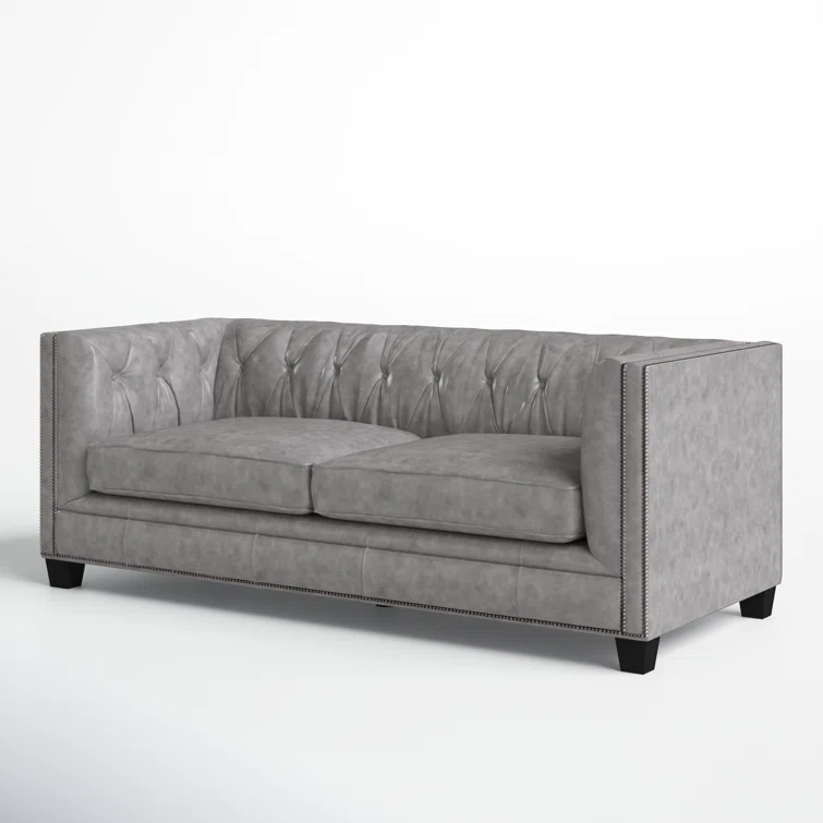 Fryda 85'' Leather Sofa