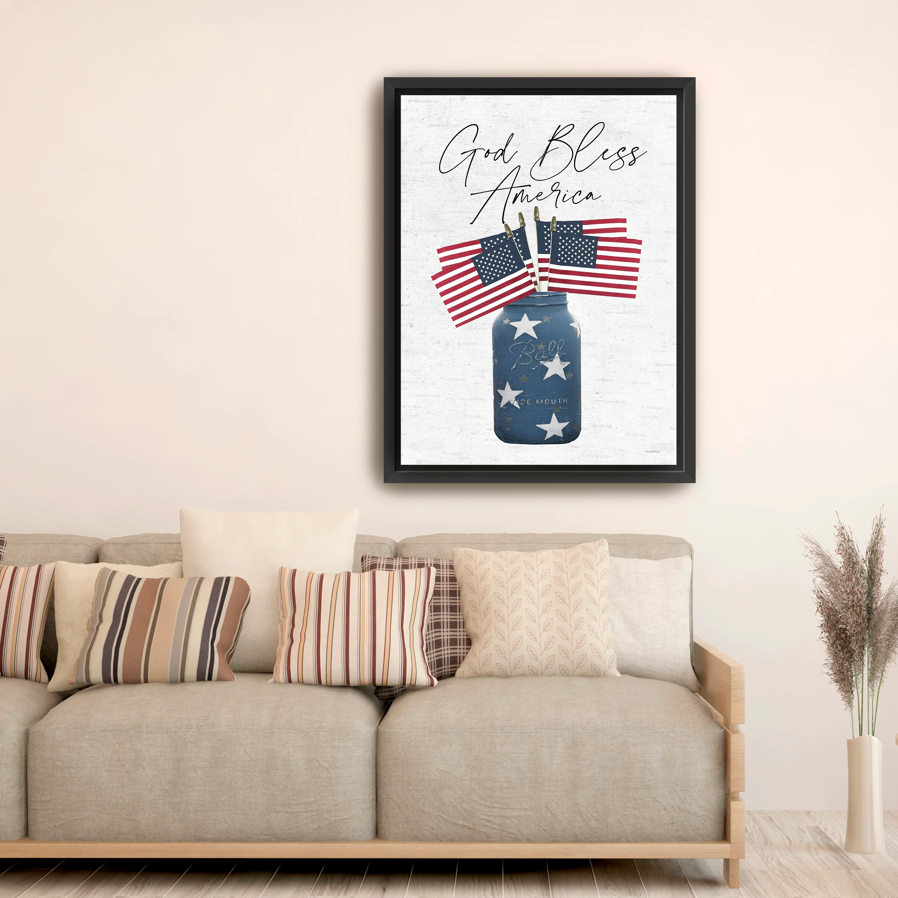 Stars & Stripes Forever Canvas Giclee