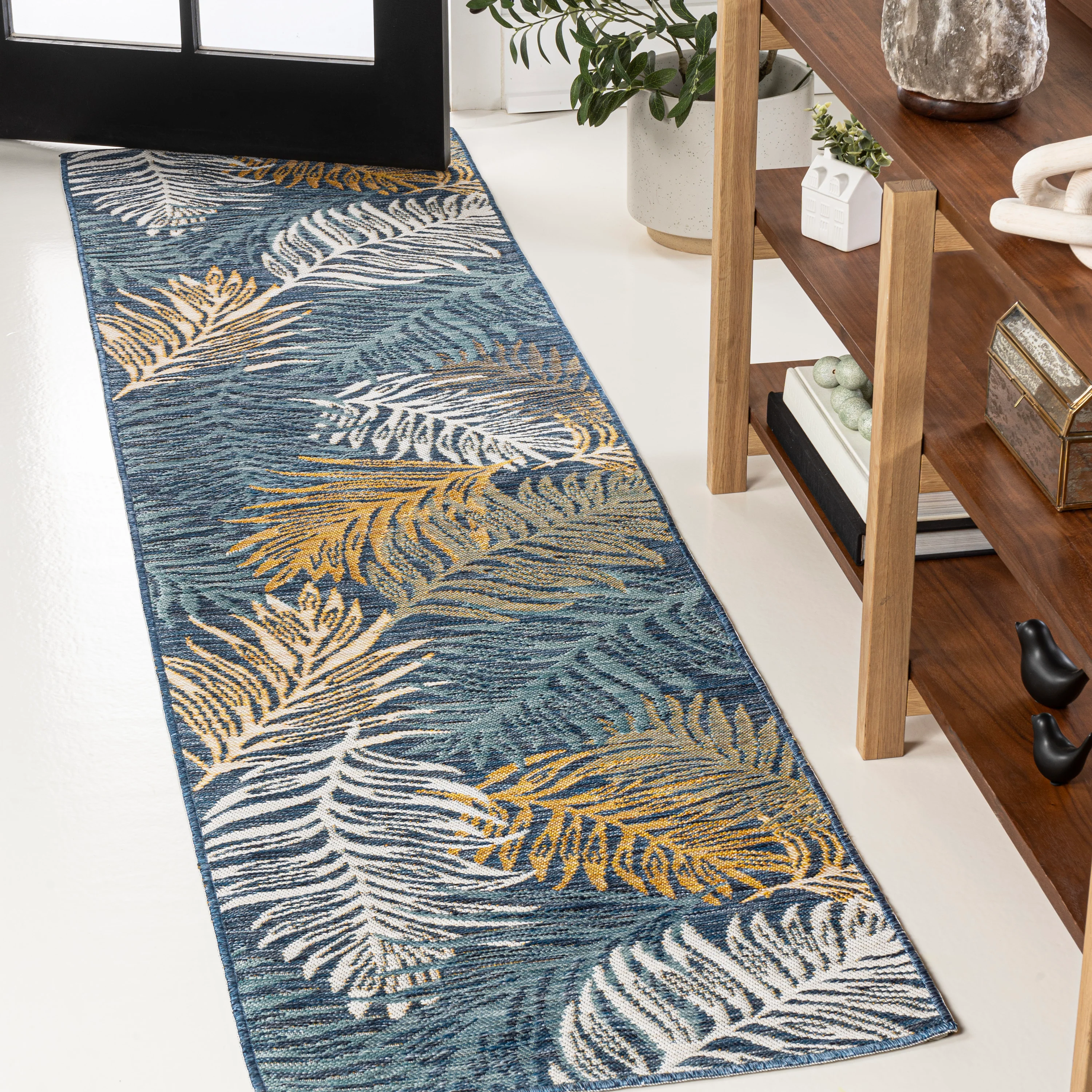 Calypso Reversible Machine-Washable Indoor/Outdoor Area Rug
