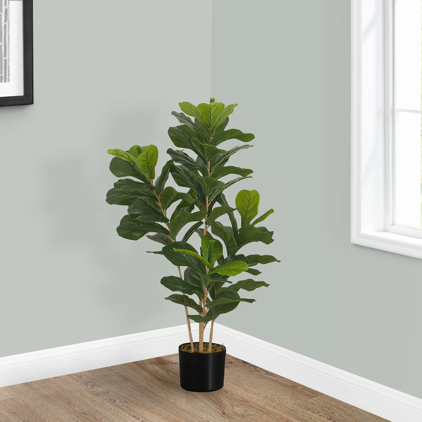 41 Tall Artificial Fiddle Tree with Pot