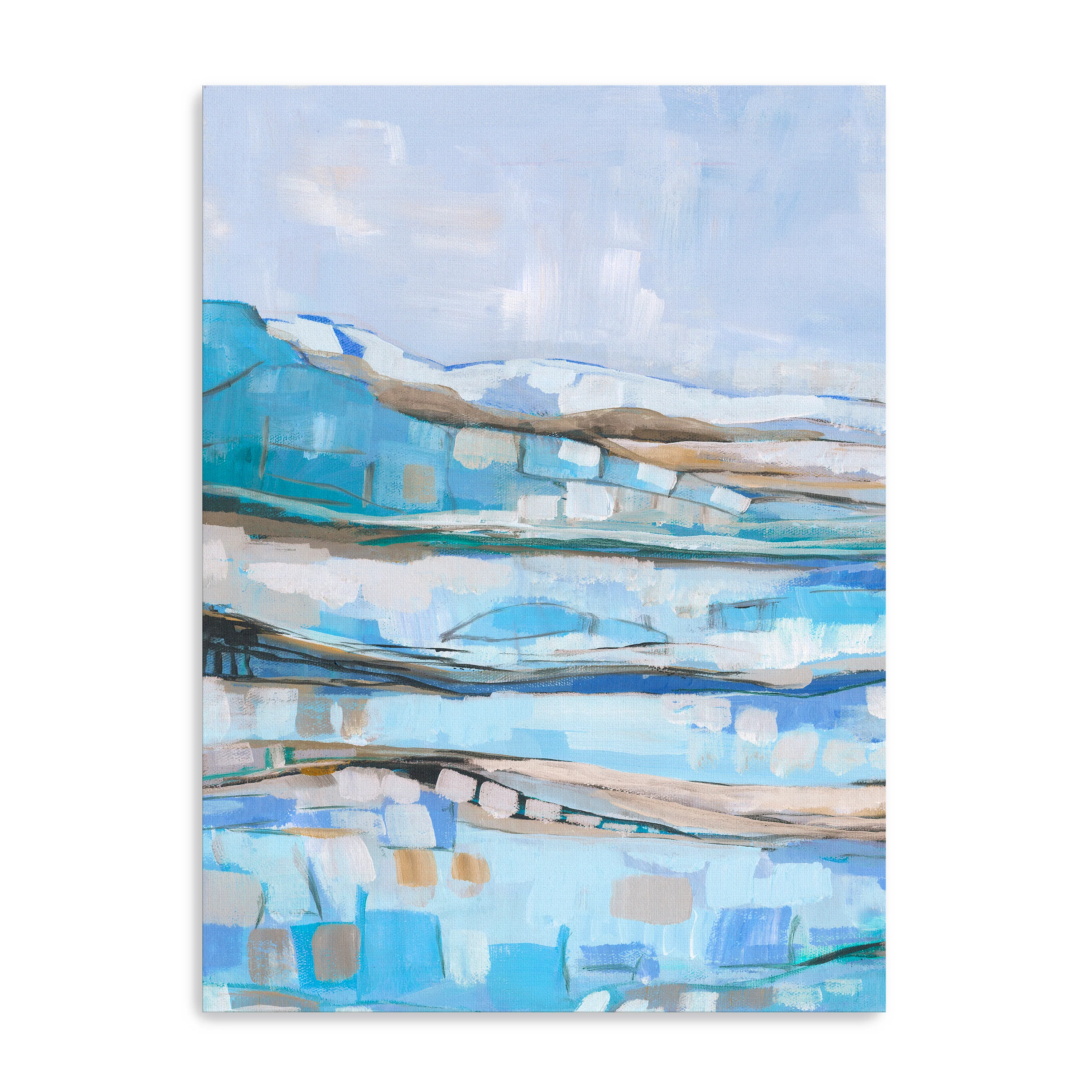 Abstract Echoes I Canvas Giclee
