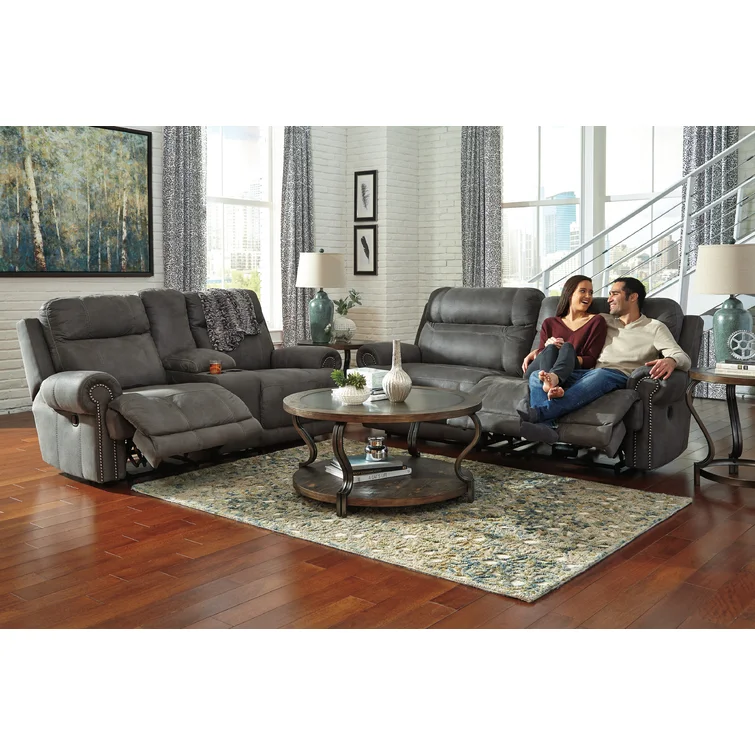 Skeete 91'' Upholstered Reclining Sofa