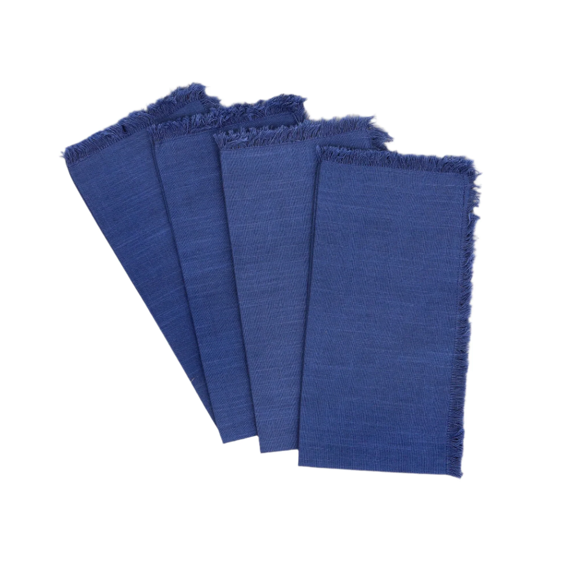 Premium Cotton Classic Hemstitch 20x20 Dinner Napkins, Set of 4