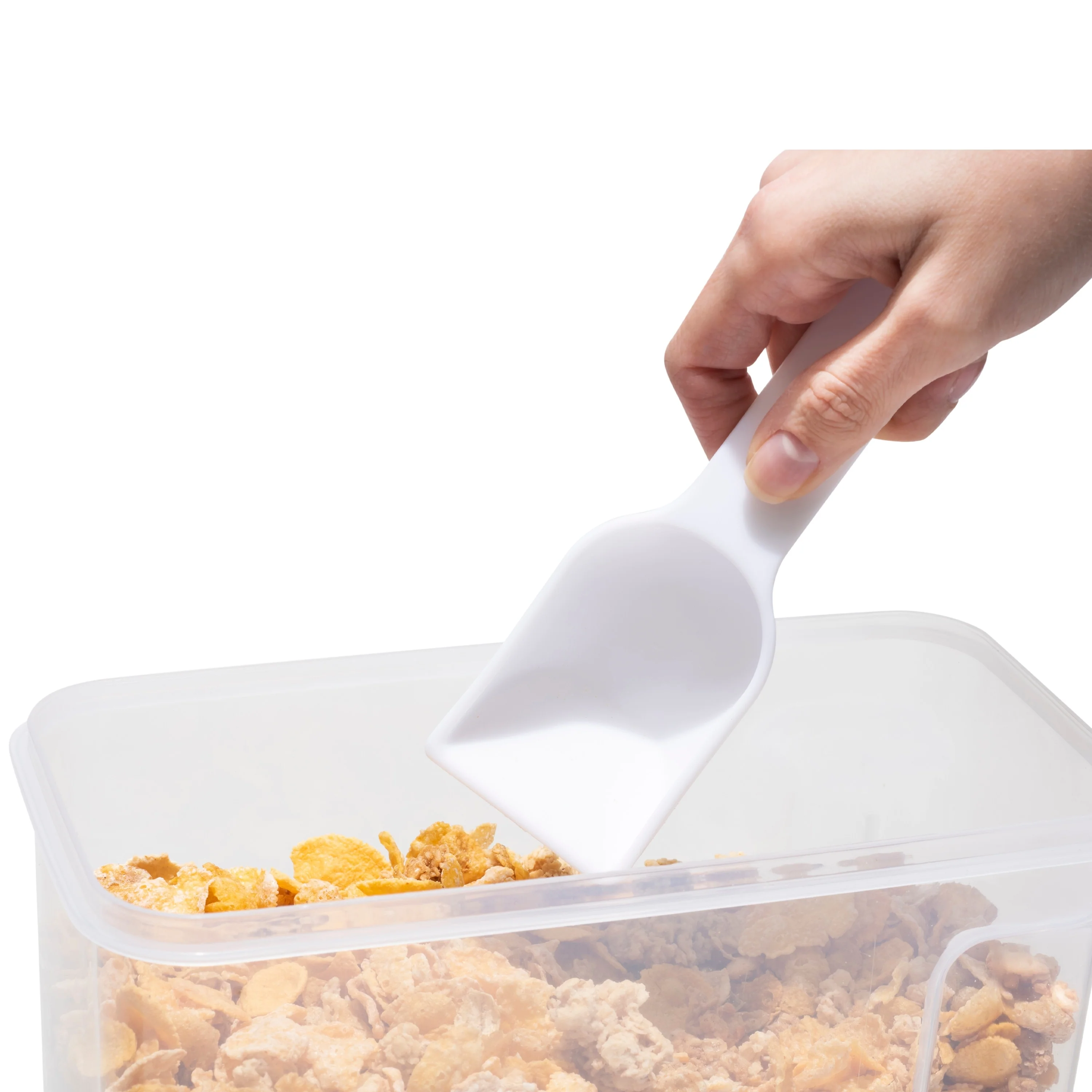 Kitchen Details Large Size Airtight Cereal Container with Scooper - 10