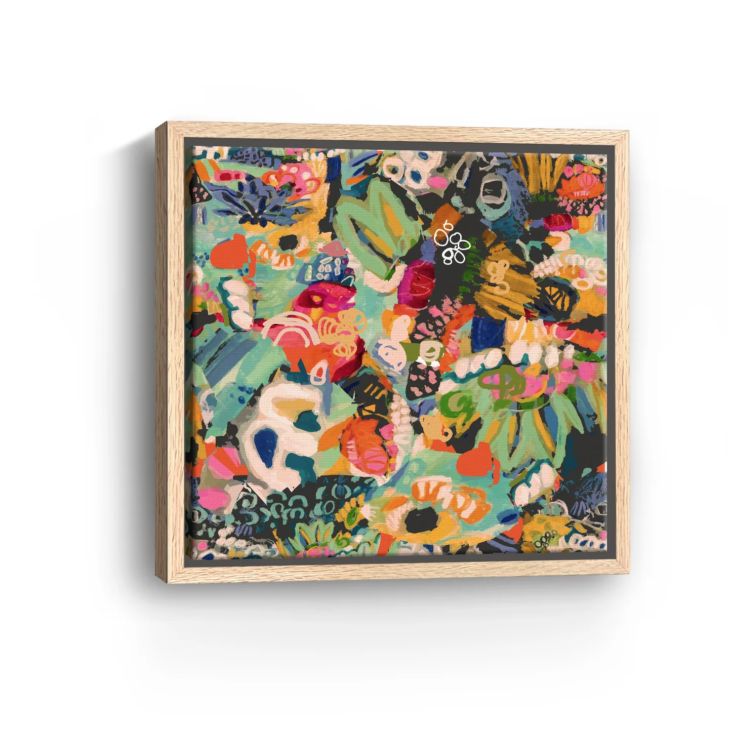 Bold Garden Canvas Giclee