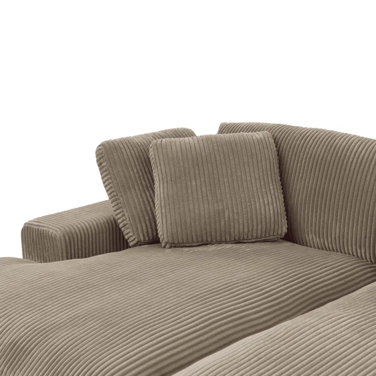 Drinel 90'' Square Arm Sofa