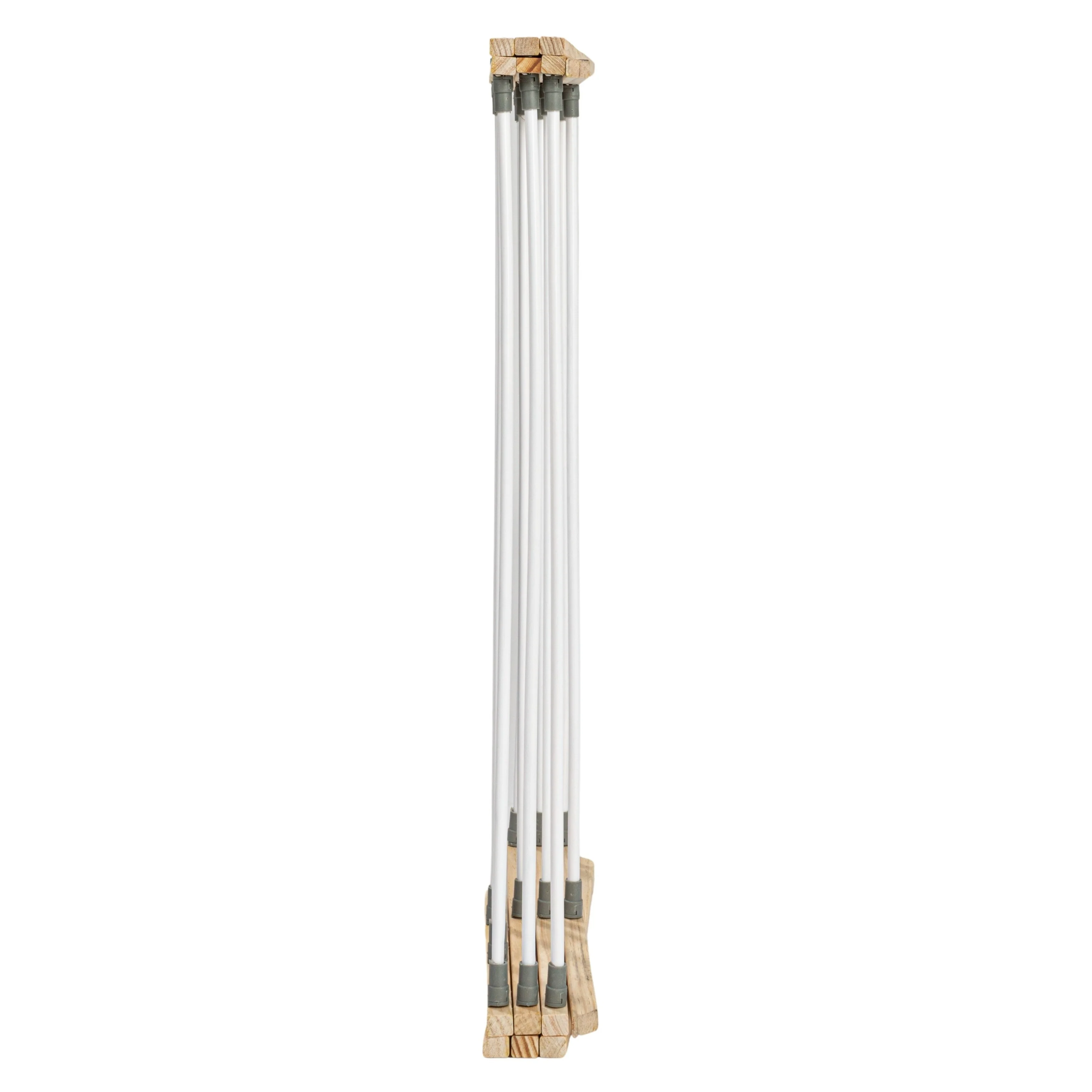 Household Essentials Pine Wood X-Frame Drying Rack