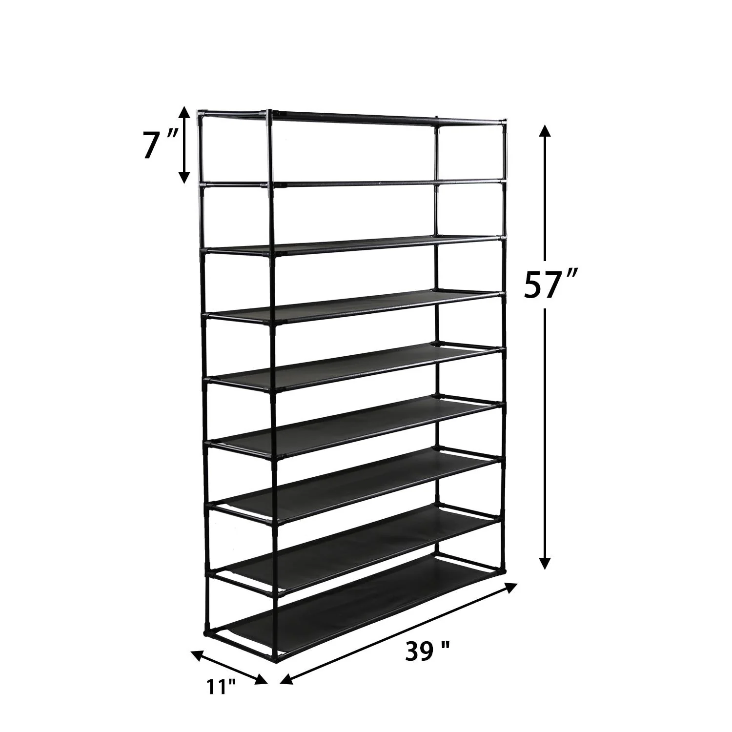 Modern Waterproof Shoe Rack Organizer Tower for Small Spaces