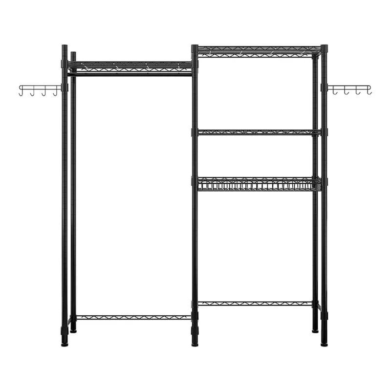 The Washer and Dryer Storage Shelf Garment Rack