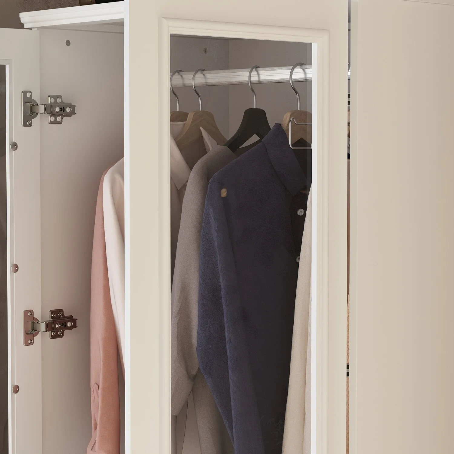 Modular Wardrobe Combo Armoires Closet Freestanding Cabinet Organizer