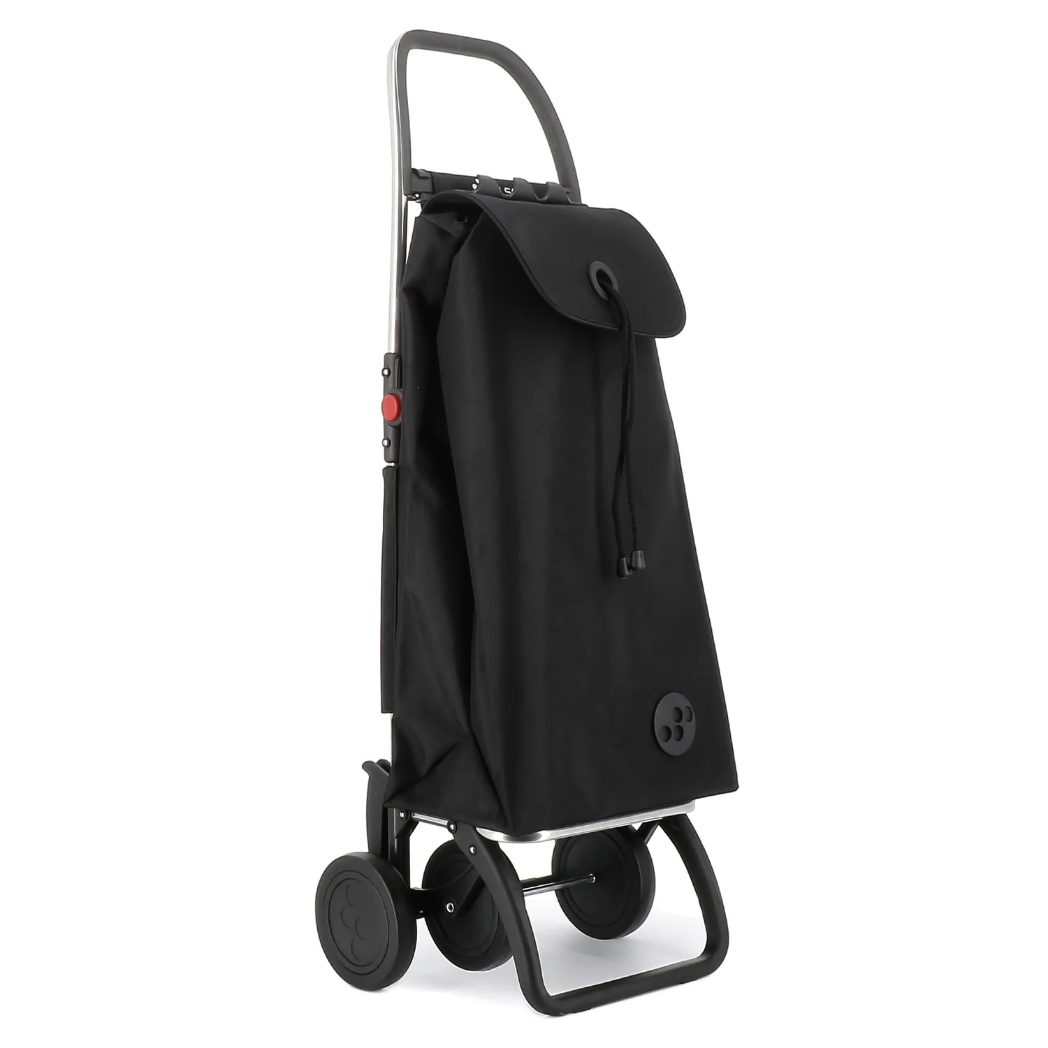 Rolser I-Max MF 4 Wheel Foldable Shopping Trolley - 15.35 in. W x 41.34 in. H x 12.6 in. D