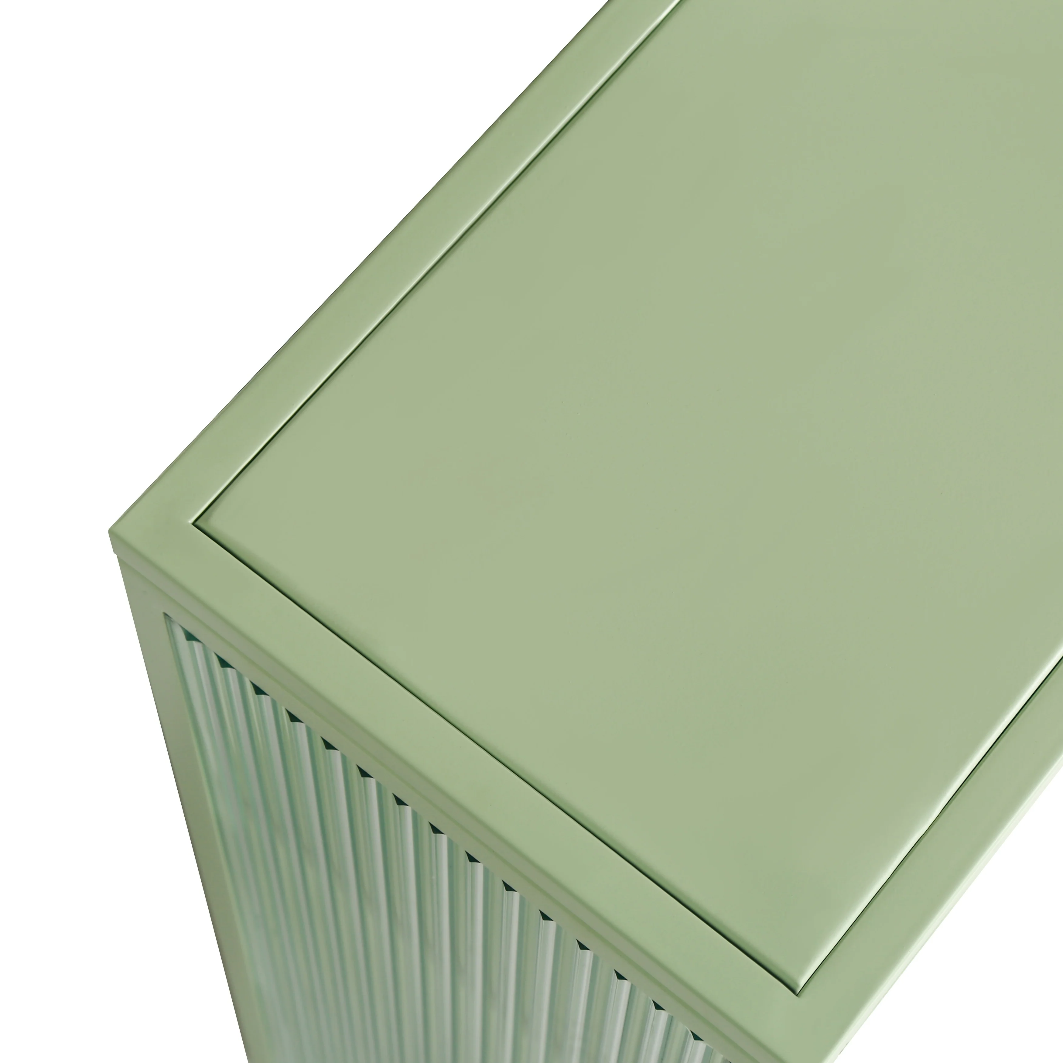 Retro Style Glass Door Wall Cabinet