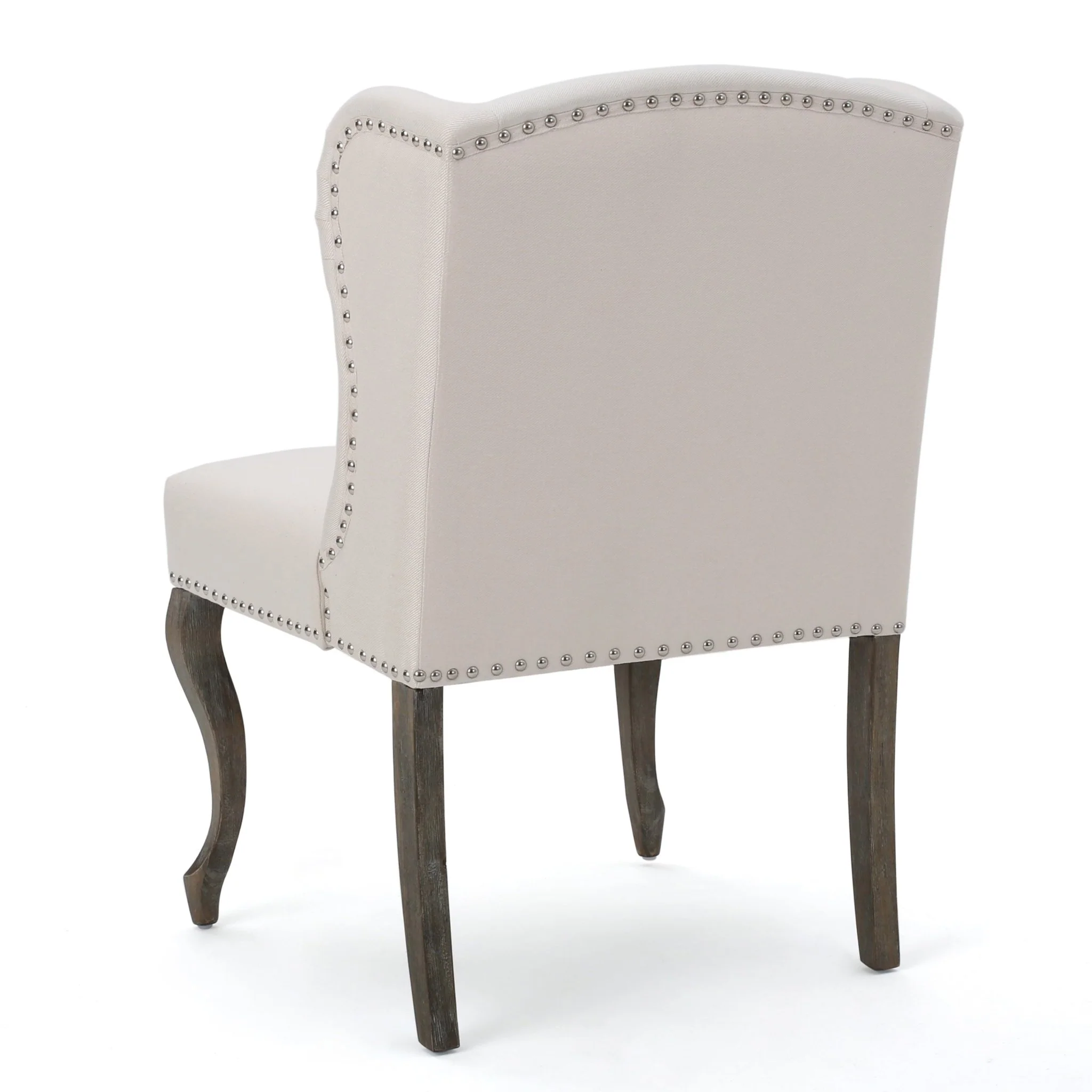 Valsa Upholstered Accent Chair with Nailhead Trim and Wing Back