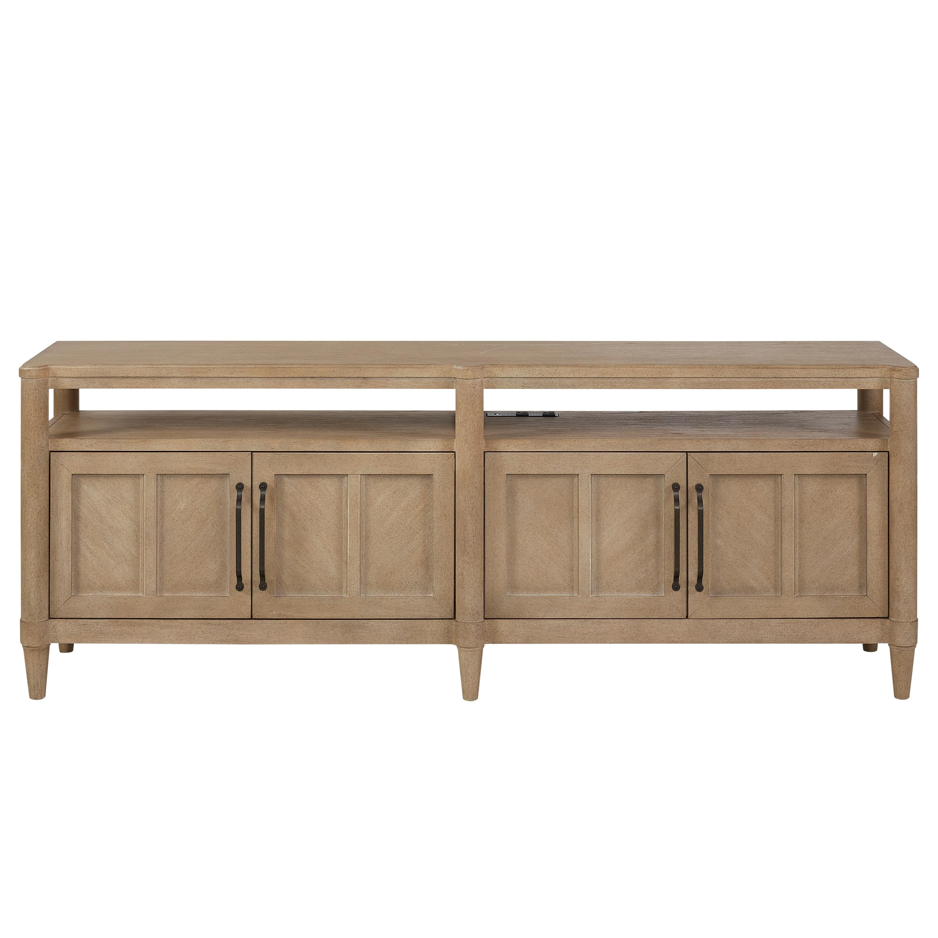4-Door Sideboard with Open Storage