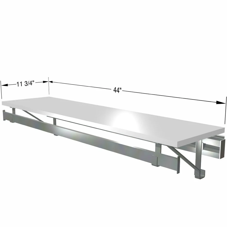 arrange a SPACE RCMSY Single Shelf-Hang Closet System