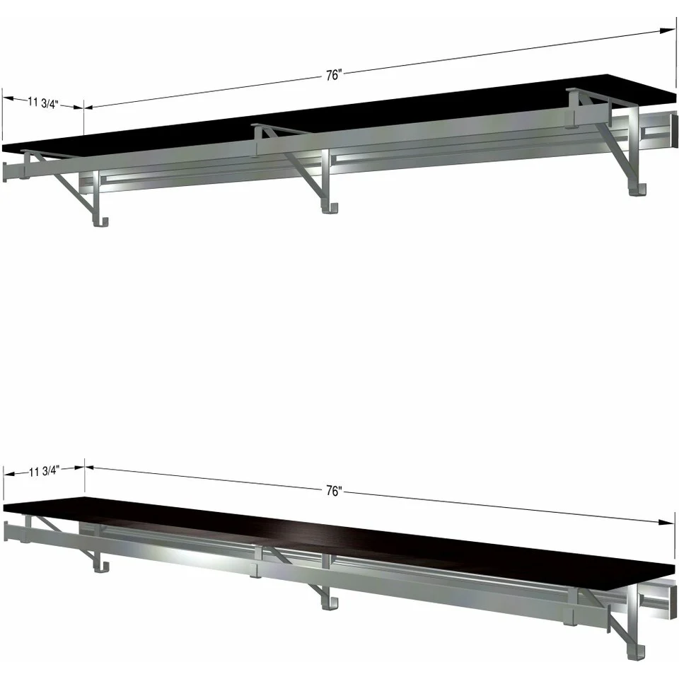 arrange a SPACE RCMBX Double Shelf-Hang Closet System